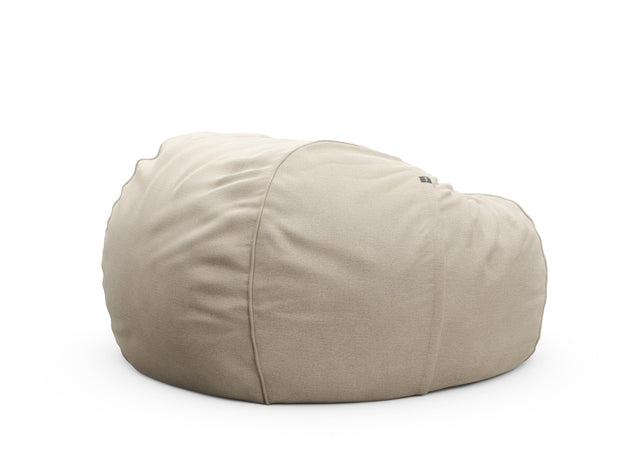 the jumbo beanbag - linen - platinum