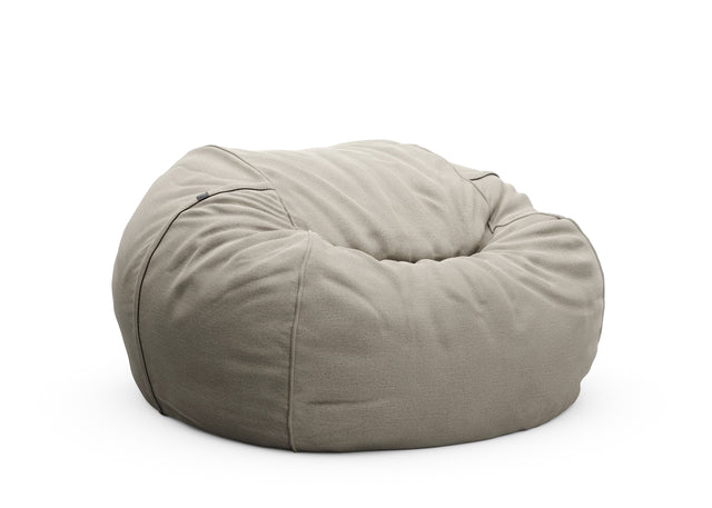 the jumbo beanbag - linen - stone