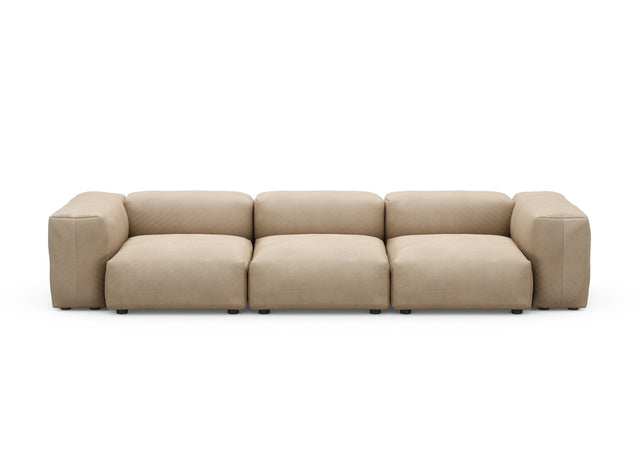 Preset three module sofa - canvas - stone - 314cm x 115cm