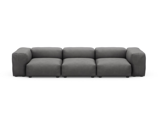 Preset three module sofa - knit - dark grey - 314cm x 115cm
