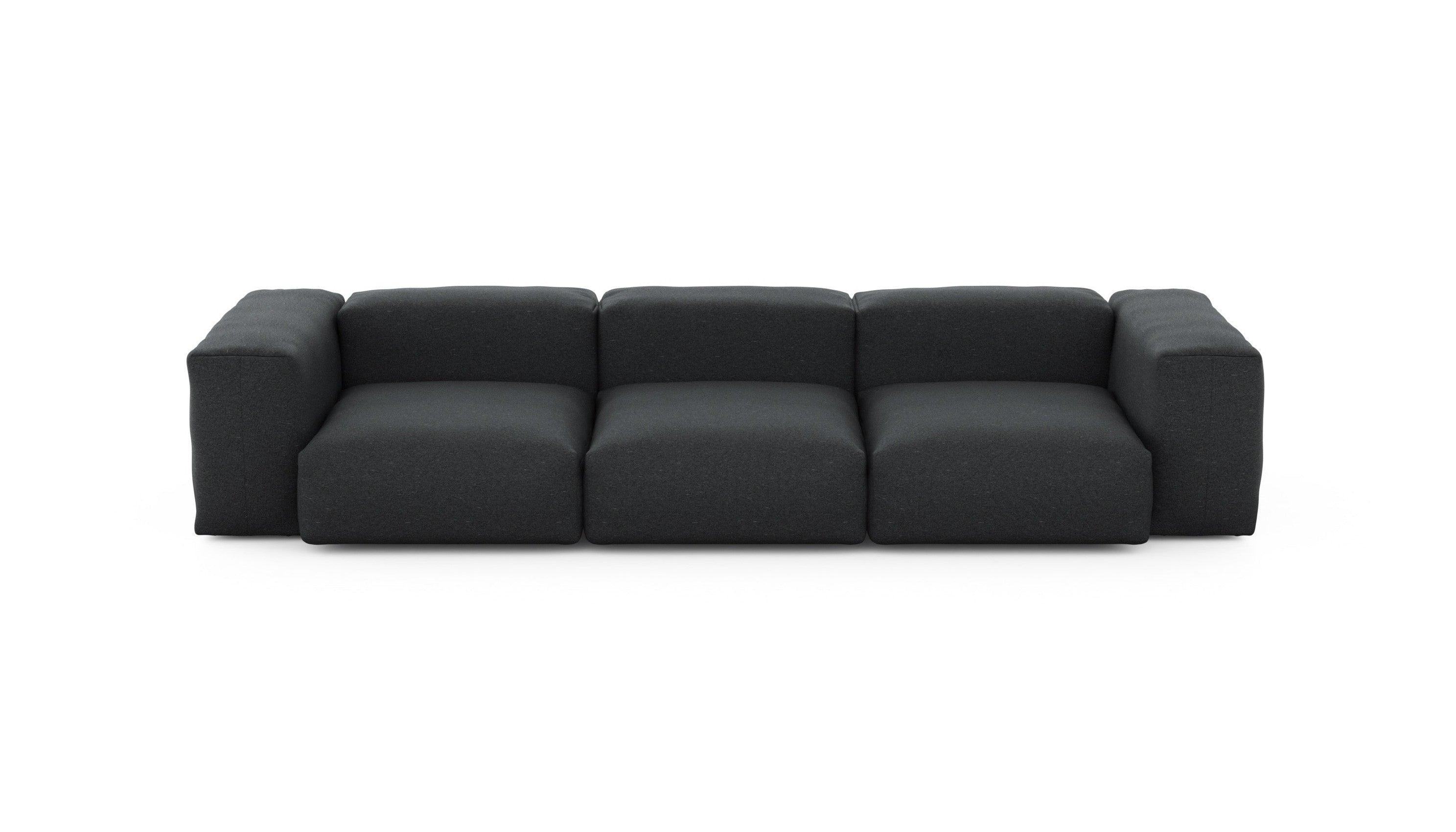 vetsak three module sofa 314x115 linen anthracite – vetsak®
