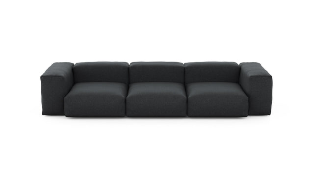 Preset three module sofa - linen - anthracite - 314cm x 115cm