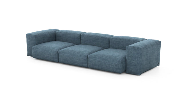 Preset three module sofa - pique - dark blue - 314cm x 115cm