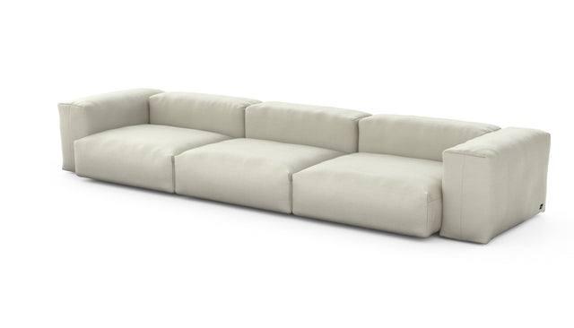 Preset three module sofa - pique - beige - 377cm x 115cm