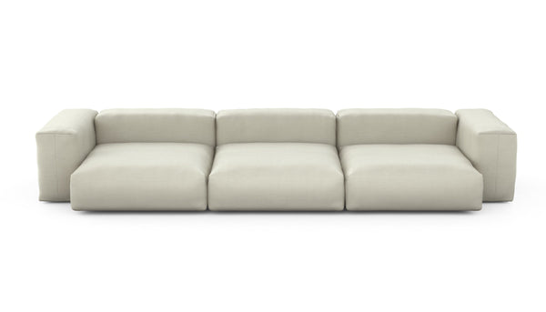 Preset three module sofa - pique - beige - 377cm x 136cm