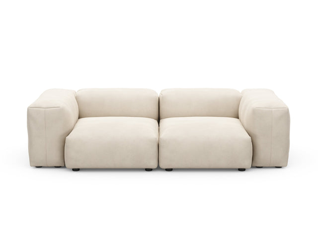 Preset two module sofa - knit - beige - 230cm x 115cm