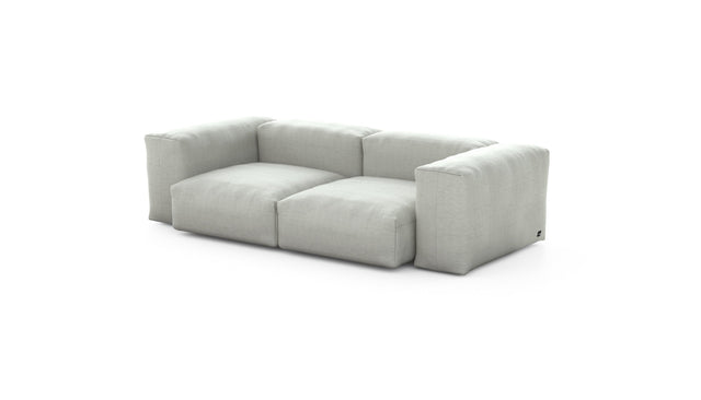 Preset two module sofa - pique - light grey - 230cm x 115cm