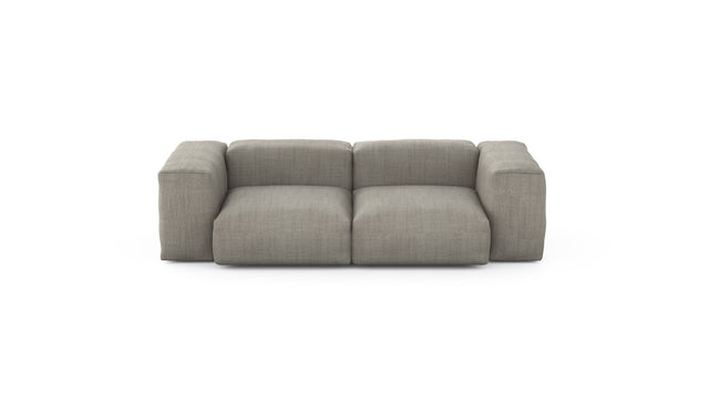 Preset two module sofa - pique - stone - 230cm x 115cm