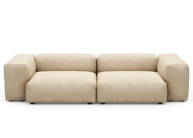 Preset two module sofa - canvas - beige - 272cm x 115cm