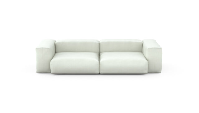 Preset two module sofa - herringbone - creme - 272cm x 115cm