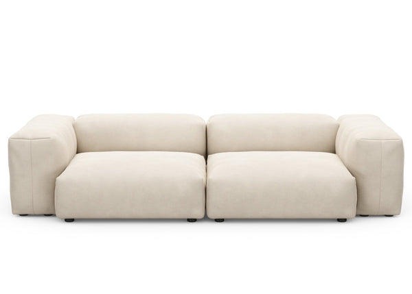 Preset two module sofa - knit - beige - 272cm x 115cm