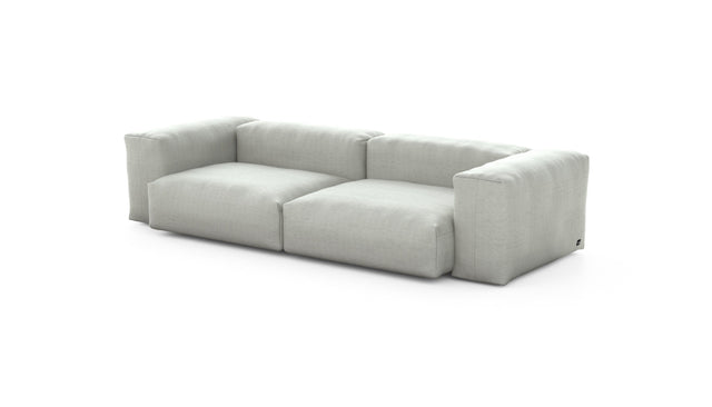 Preset two module sofa - pique - light grey - 272cm x 115cm