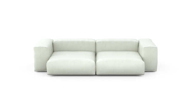 Preset two module sofa - herringbone - creme - 272cm x 136cm