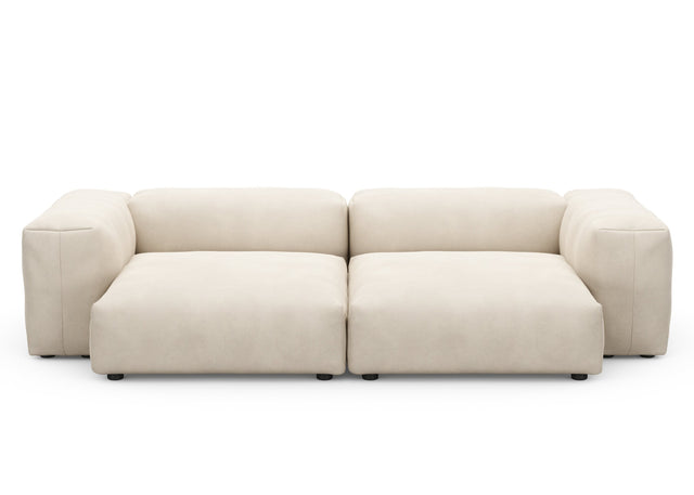 Preset two module sofa - knit - beige - 272cm x 136cm