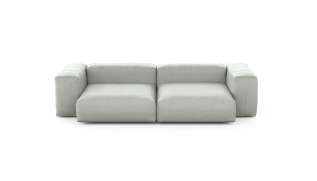 Preset two module sofa - pique - light grey - 272cm x 136cm