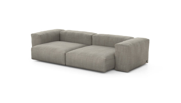 Preset two module sofa - pique - stone - 272cm x 136cm