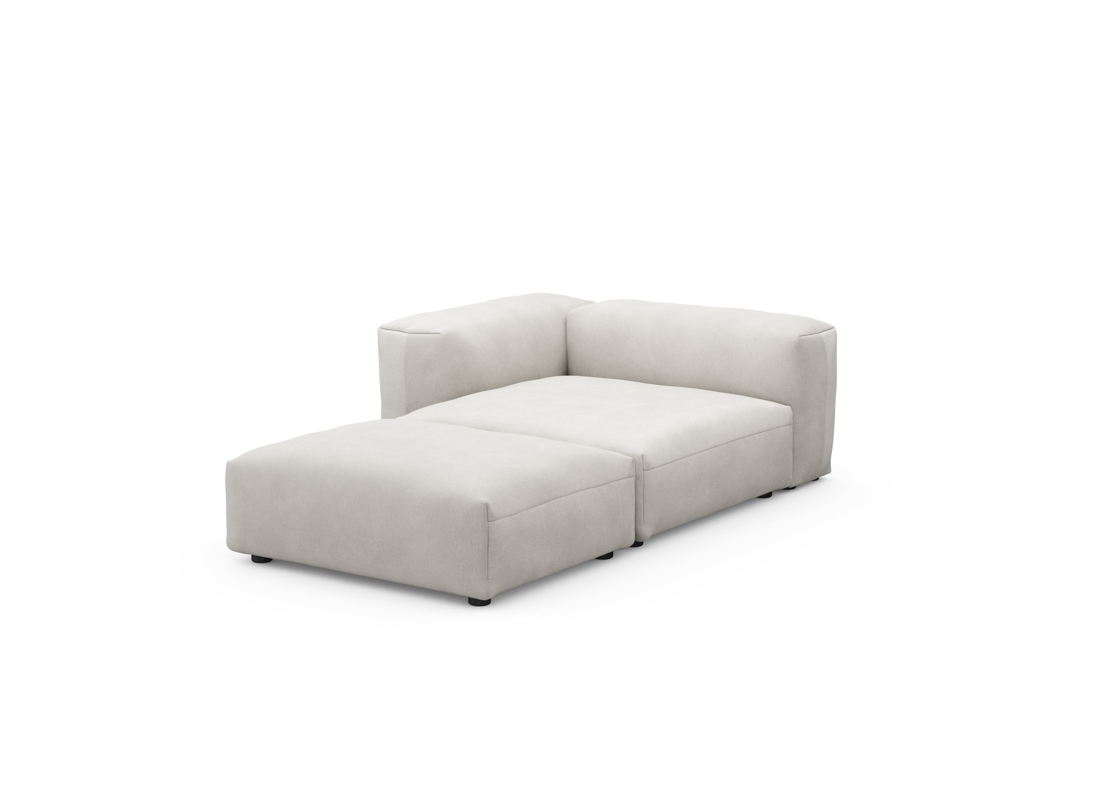 vetsak®-Sofa Daybed L Canvas light grey