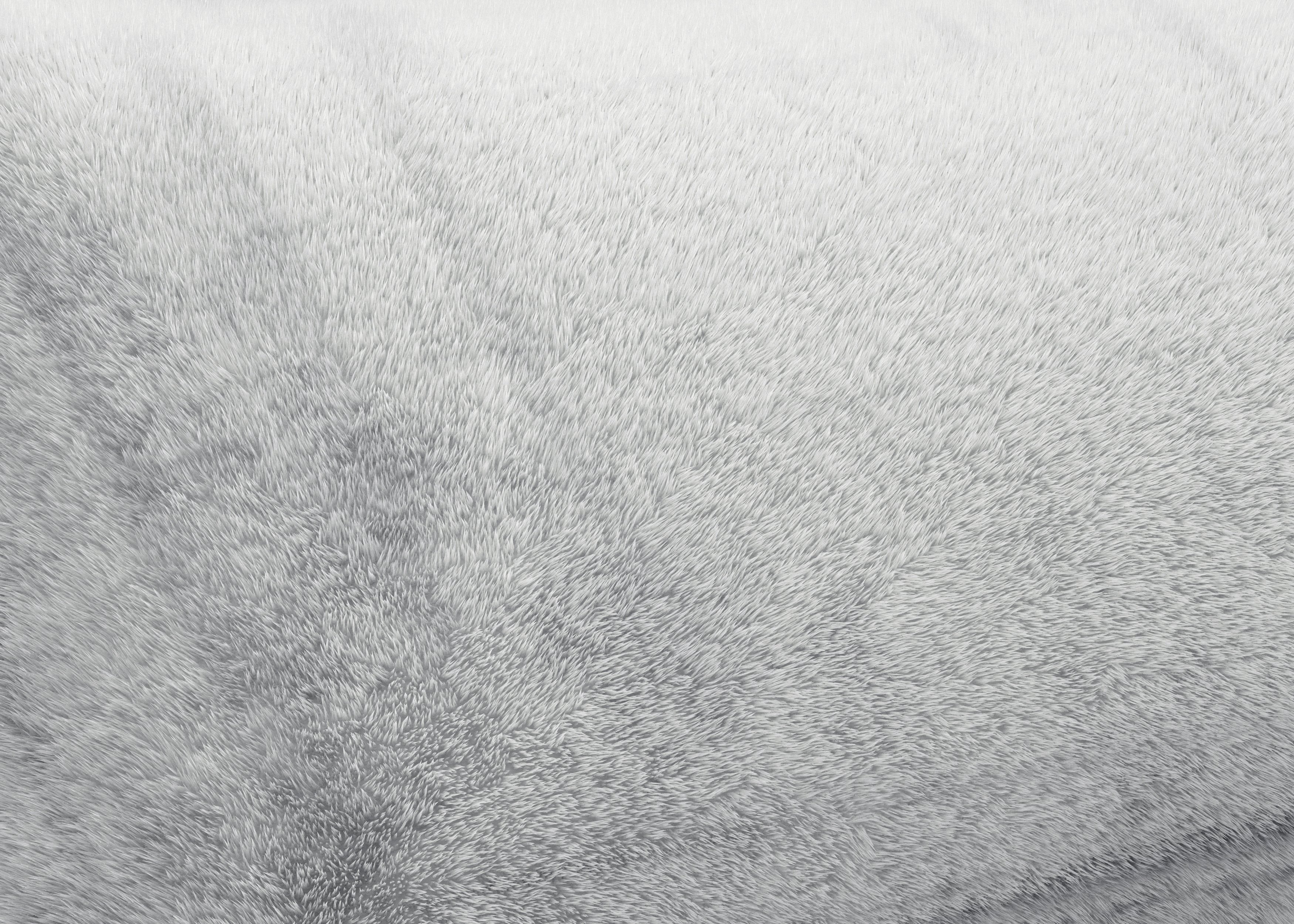 vetsak®-Two Seat Lounge Sofa S Faux Fur grey