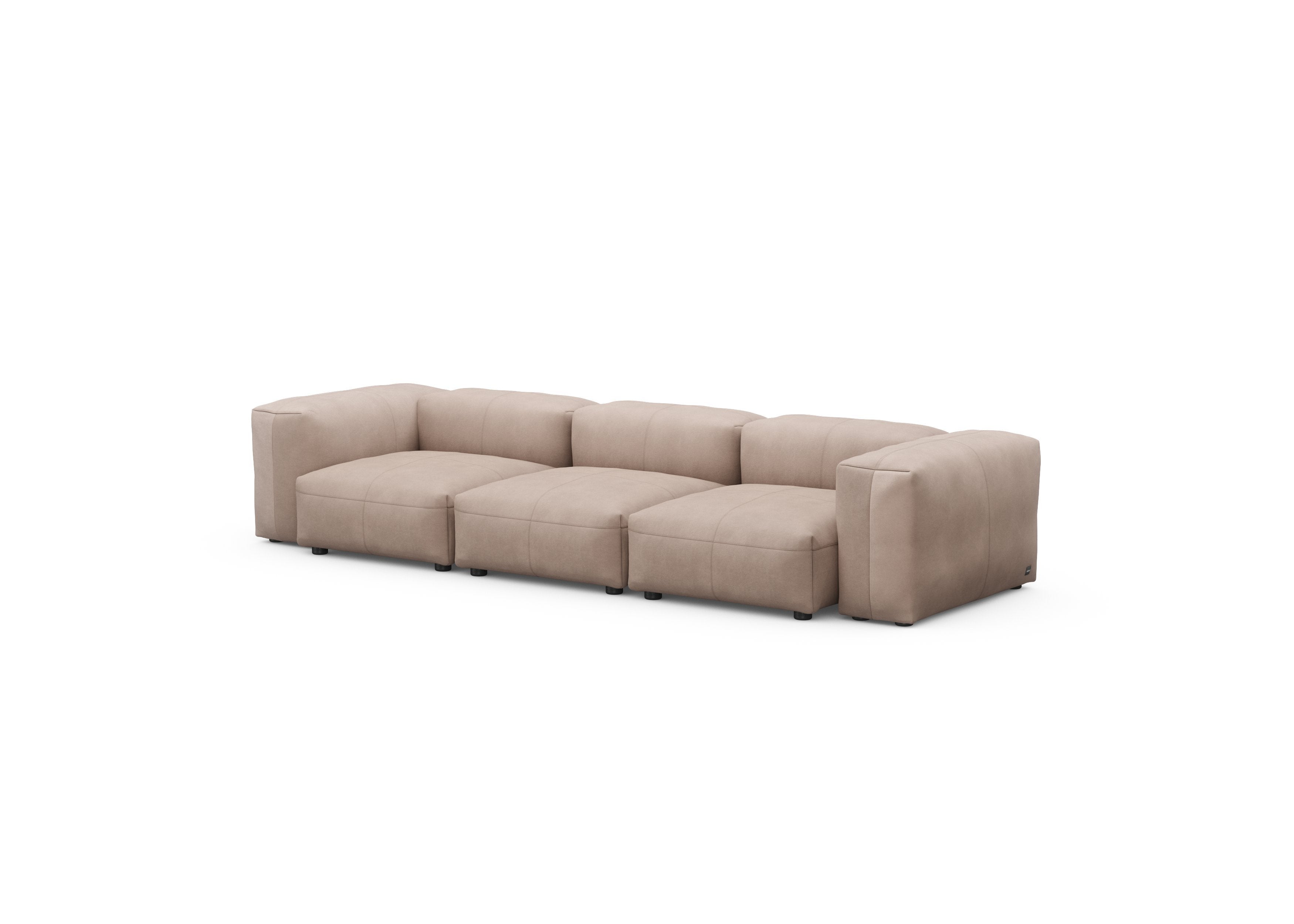 vetsak®-Three Seat Sofa S Leather stone
