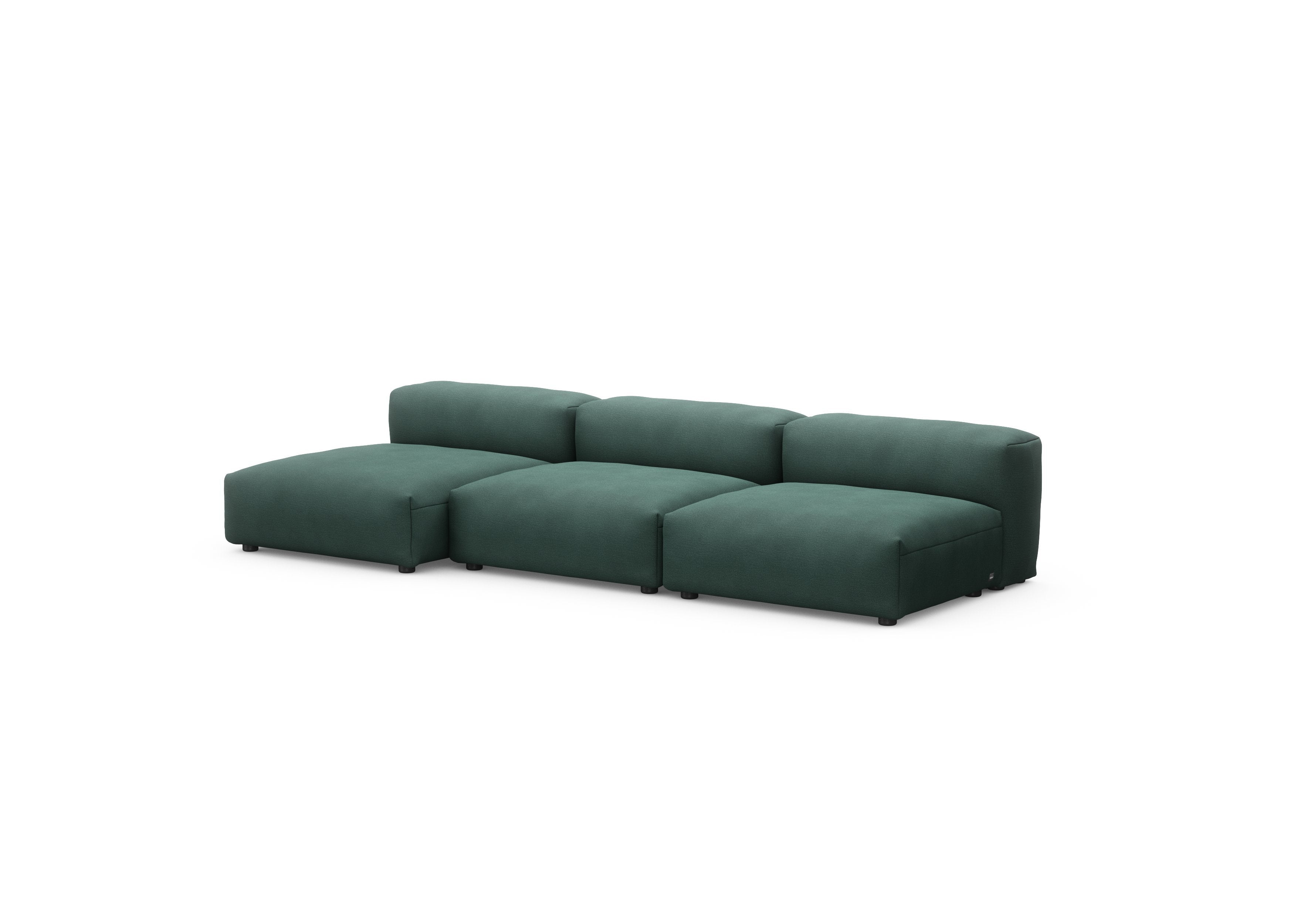 vetsak®-Three Seat Sofa L Linen forest