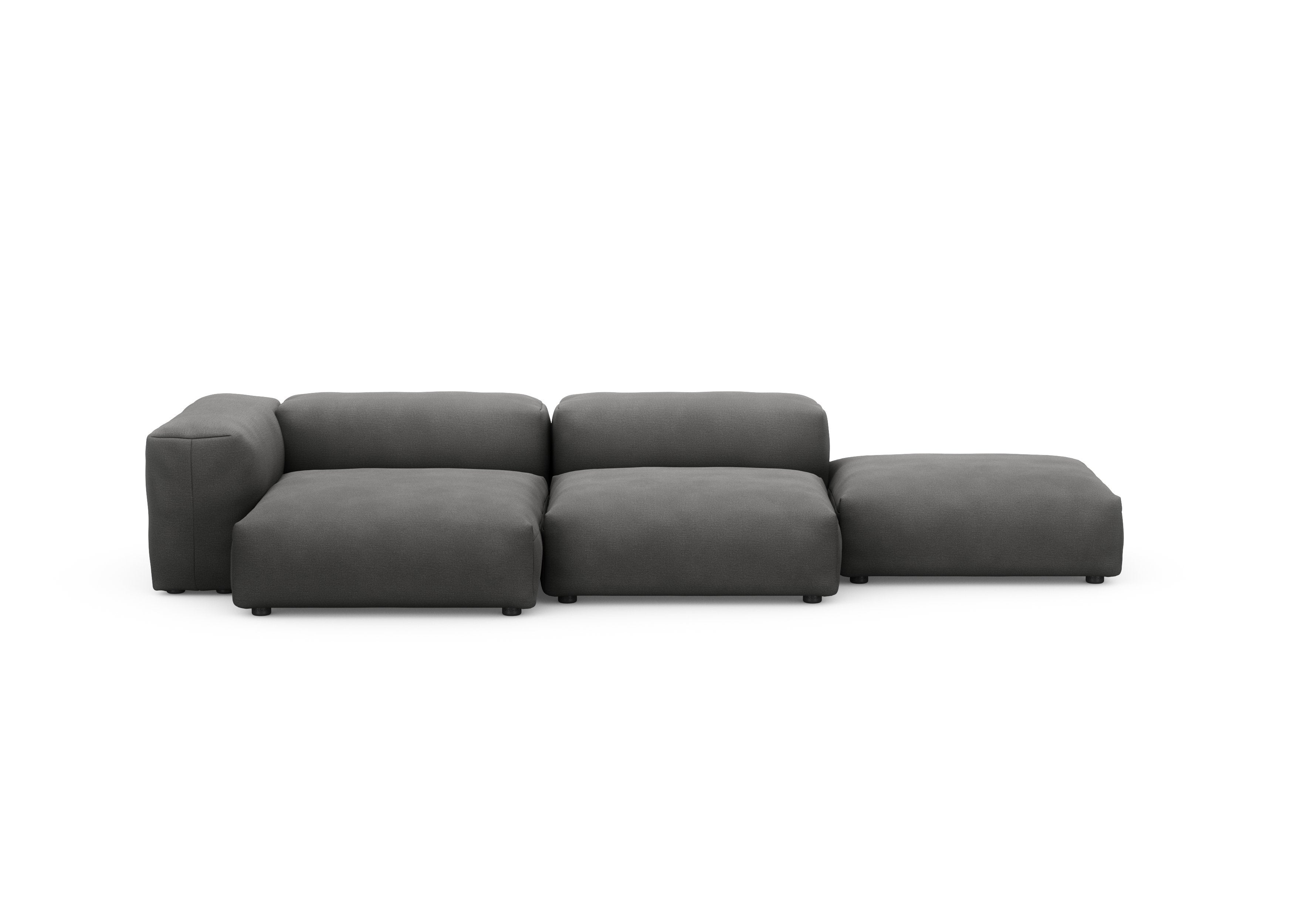 vetsak®-Three Seat Sofa L Linen anthracite