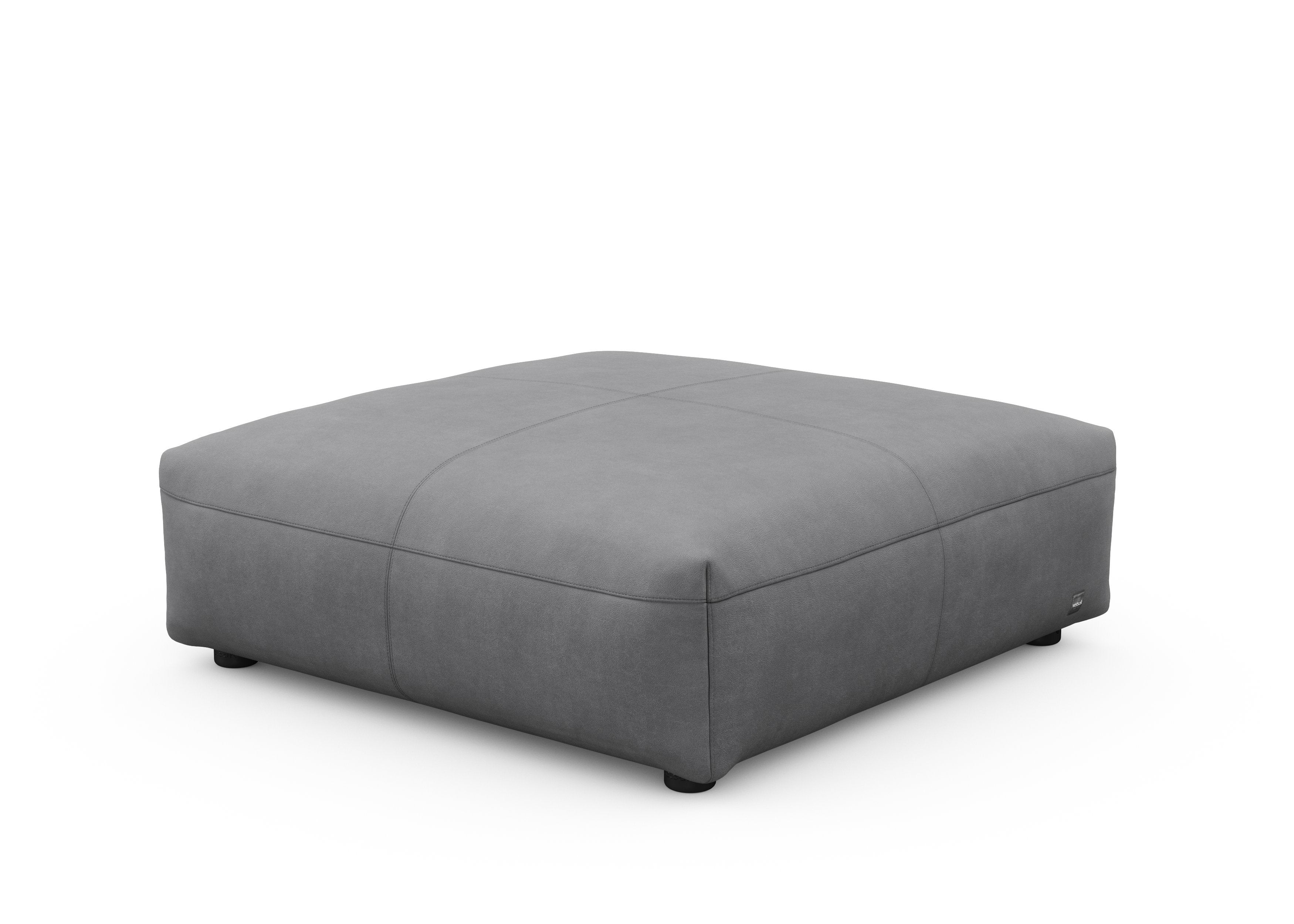 vetsak®-Sofa Seat 105x105 Leather dark grey