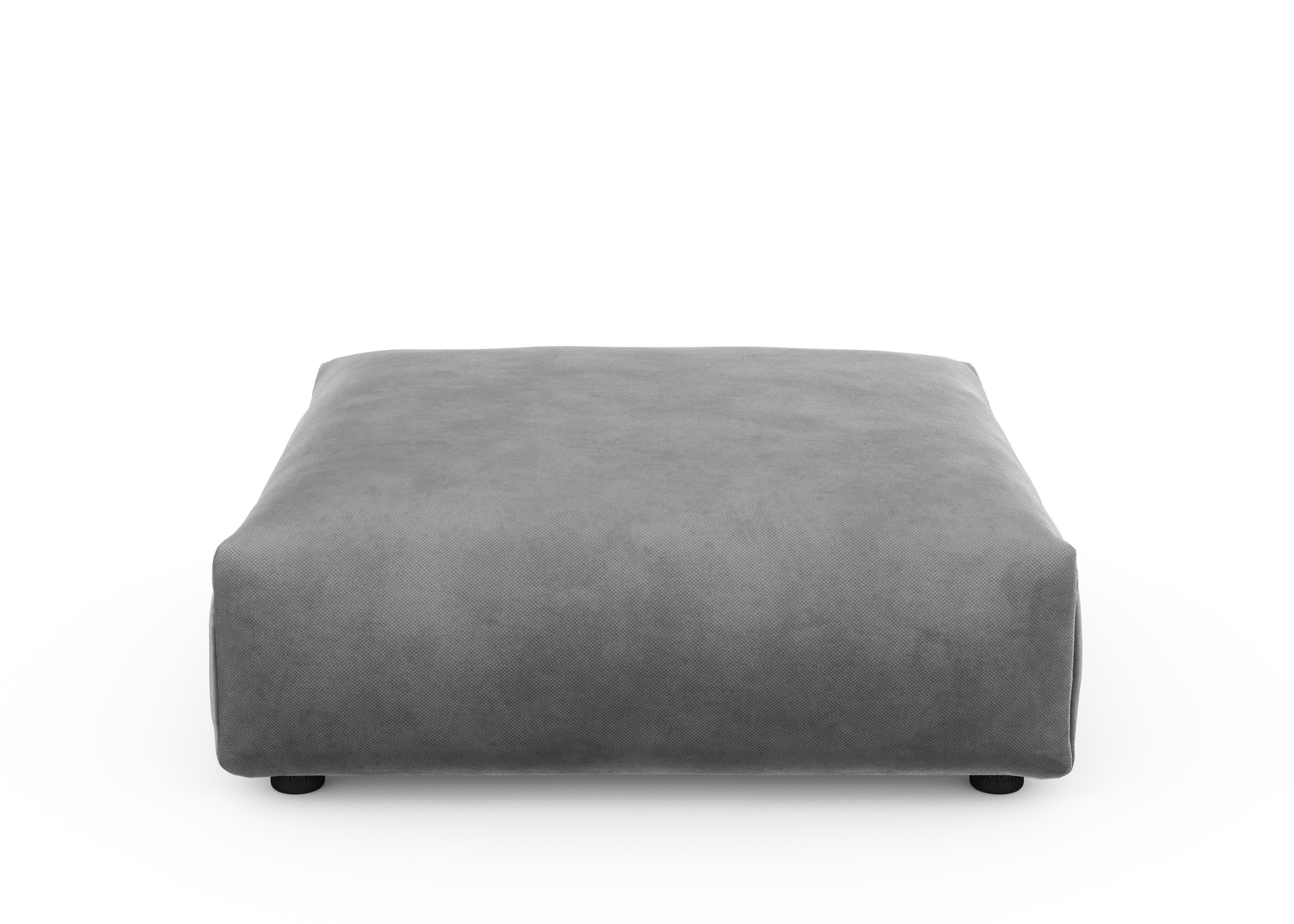 vetsak®-Sofa Seat 105x105 Velvet dark grey