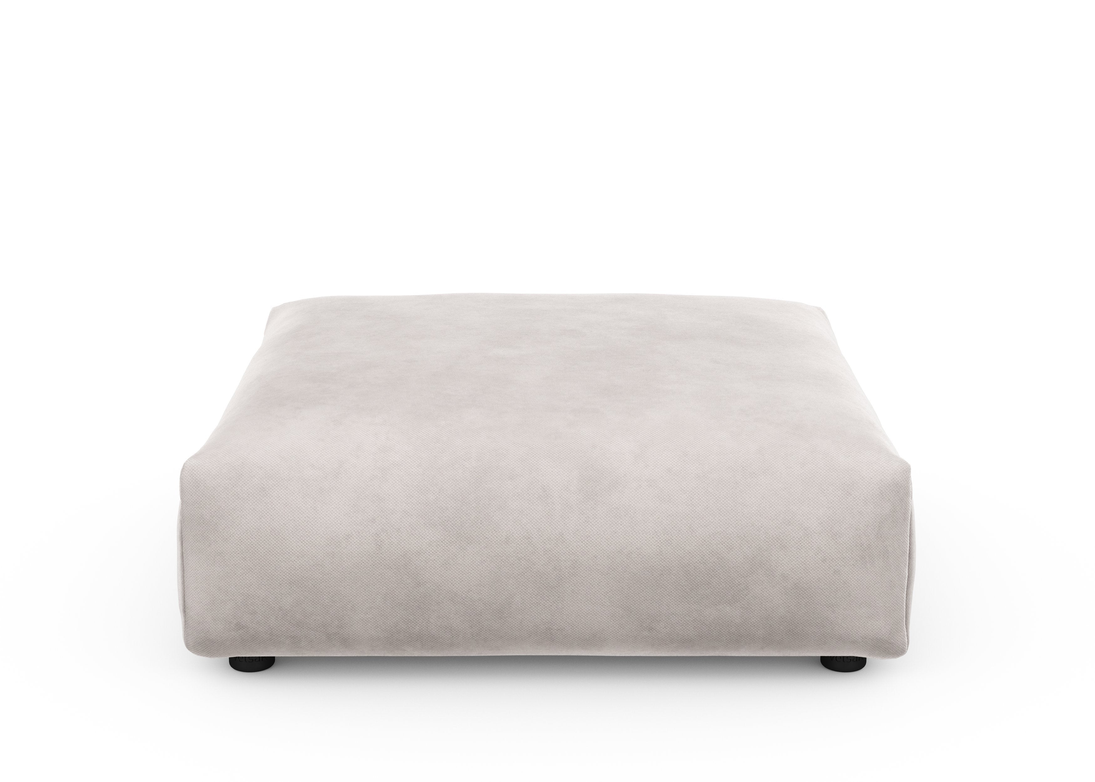 vetsak®-Sofa Seat 105x105 Velvet light grey