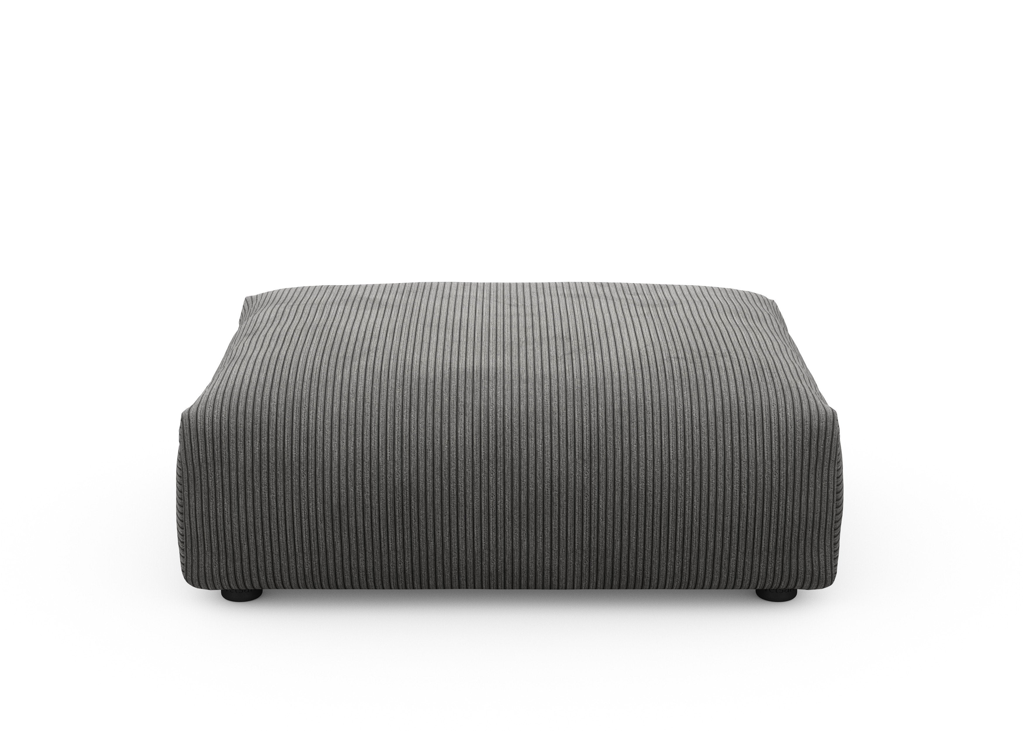 vetsak®-Sofa Seat 105x84 Cord Velours dark grey
