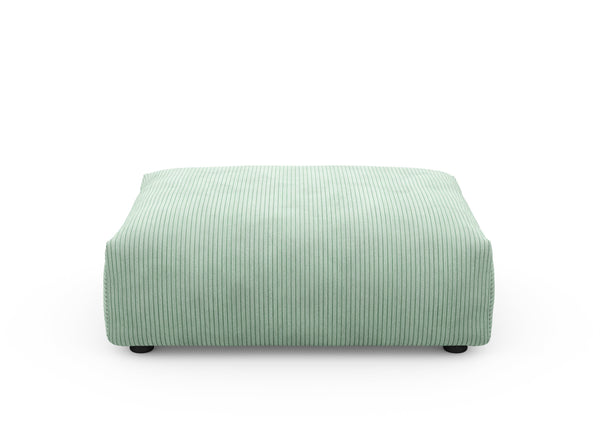 sofa seat - cord velours - duck egg - 105cm x 84cm