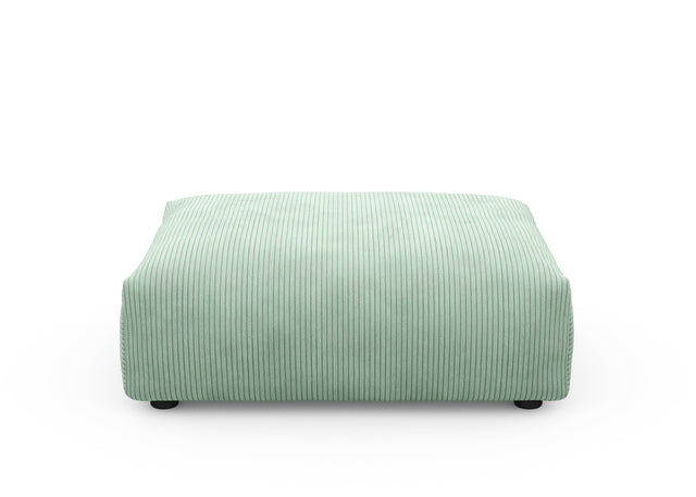 sofa seat - cord velour - duck egg - 105cm x 84cm