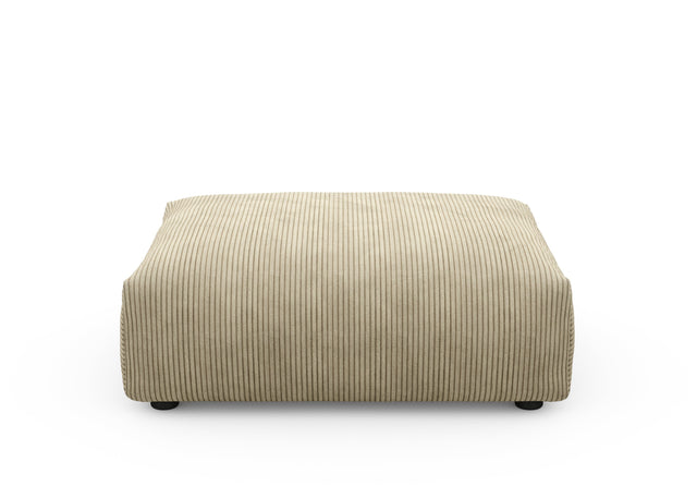 sofa seat - cord velour - khaki - 105cm x 84cm