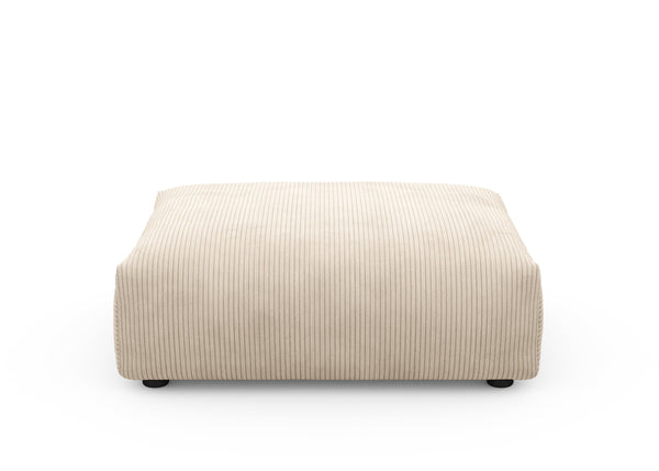 sofa seat - cord velours - sand - 105cm x 84cm