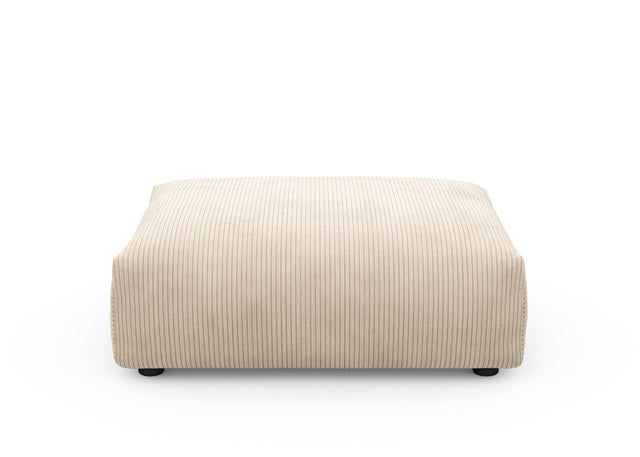 sofa seat - cord velour - sand - 105cm x 84cm