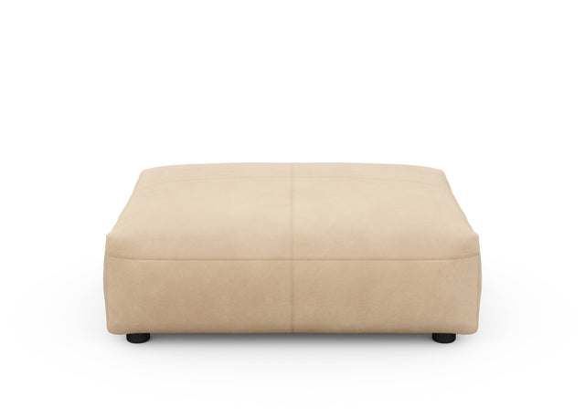 sofa seat - leather - beige - 105cm x 84cm