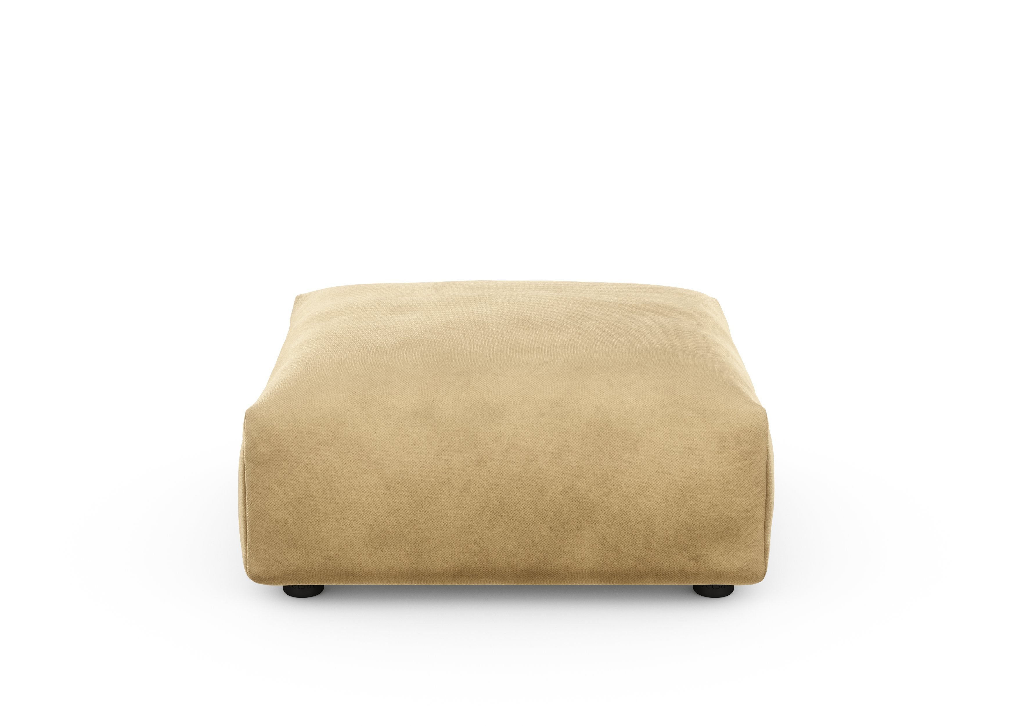 vetsak®-Sofa Seat 84x84 Velvet caramel