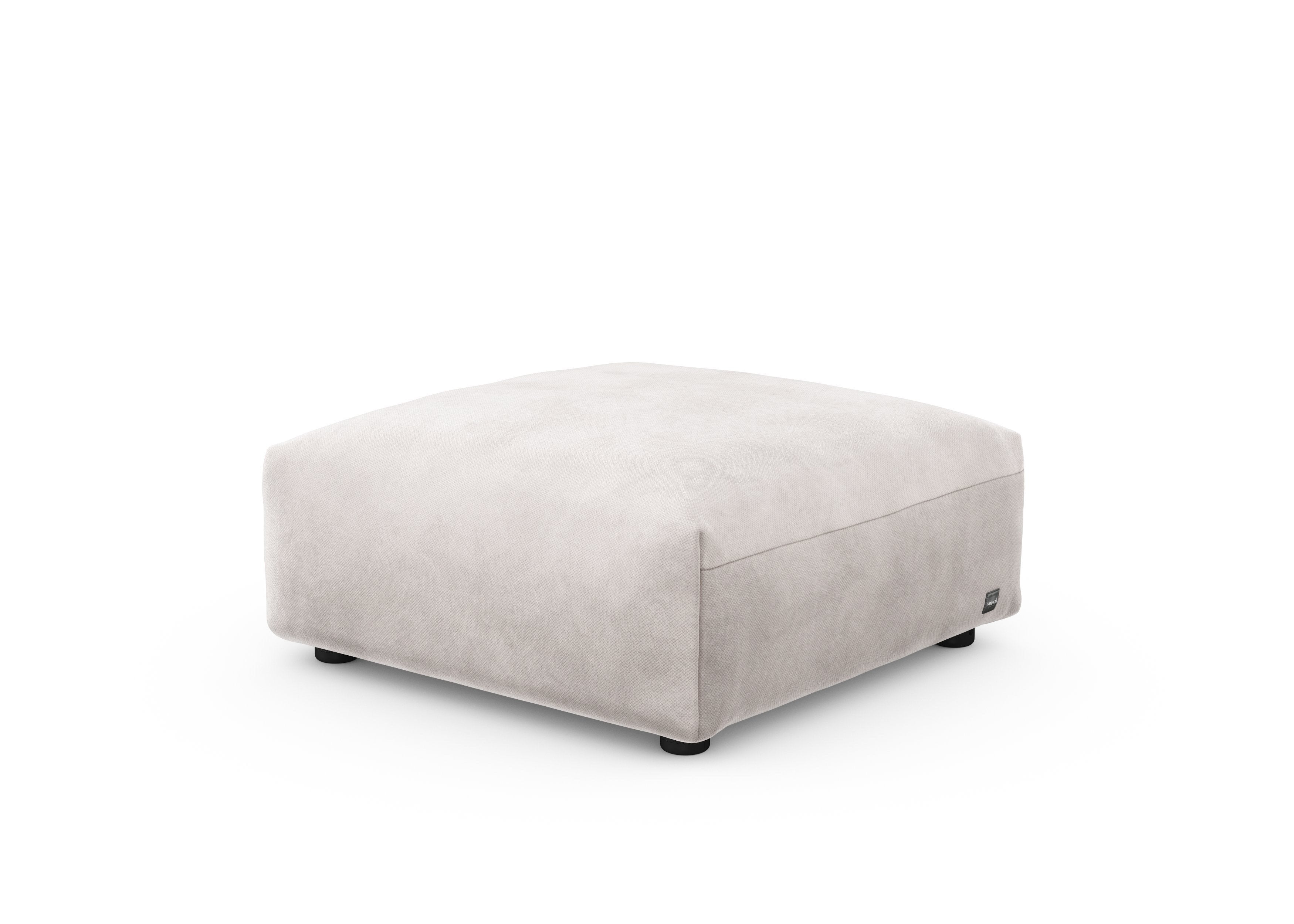 vetsak®-Sofa Seat 84x84 Velvet light grey