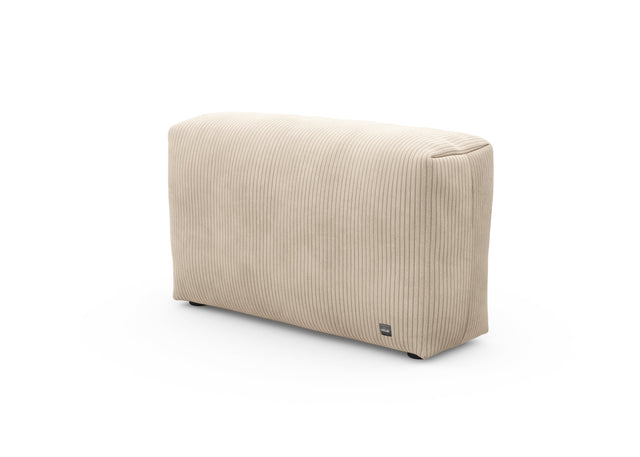 sofa side - cord velour - sand - 105cm x 31cm