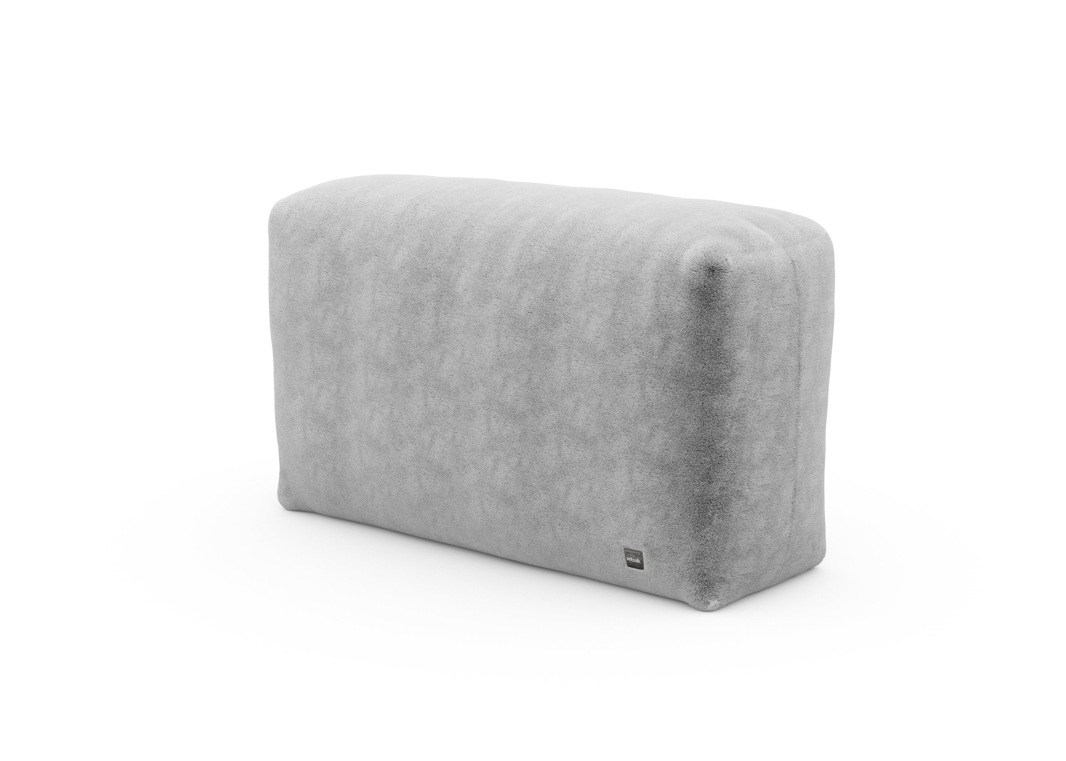 vetsak®-Sofa Side 105x31 Faux Fur grey