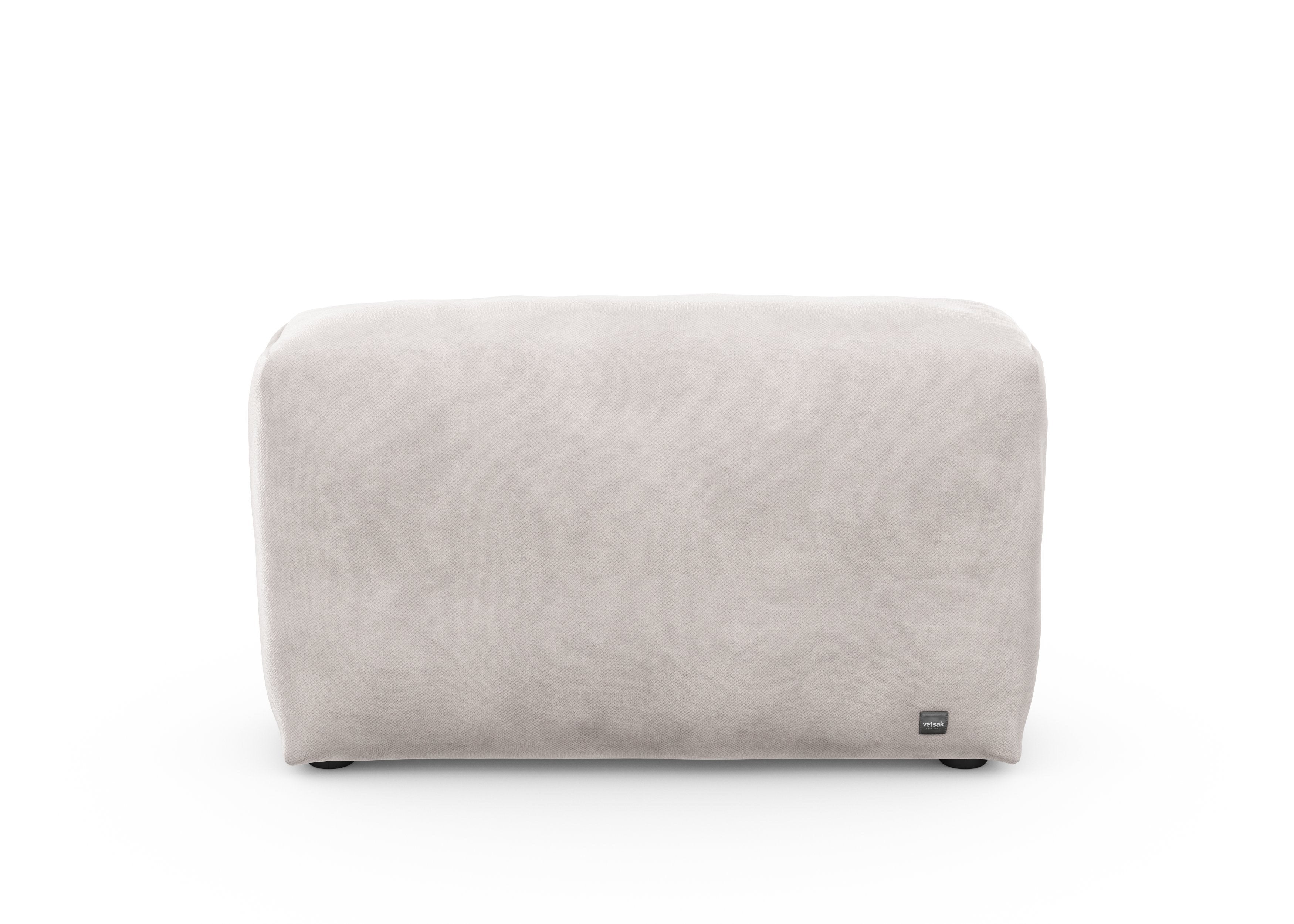vetsak®-Sofa Side 105x31 Velvet light grey