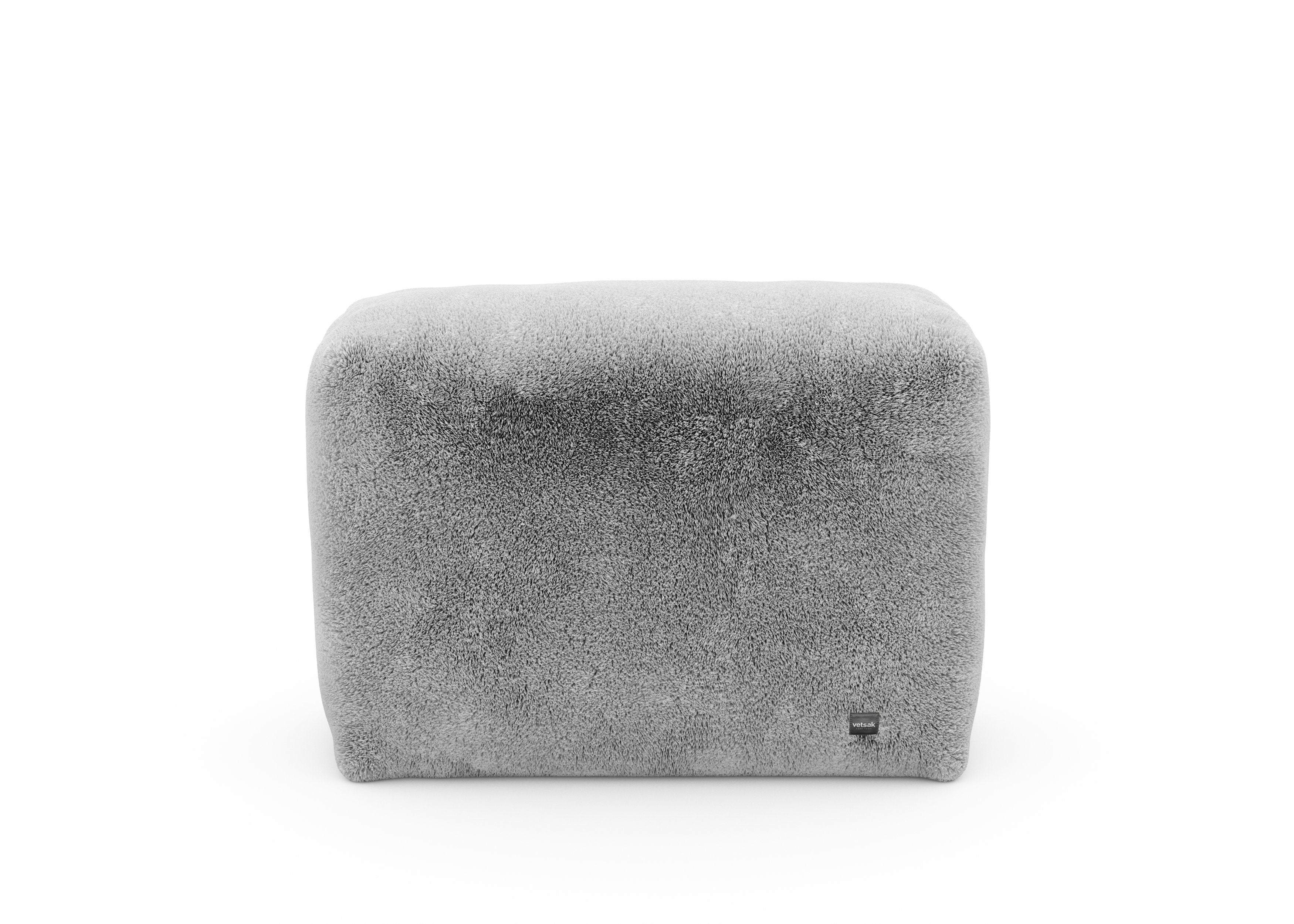 vetsak®-Sofa Side 84x31 Faux Fur grey