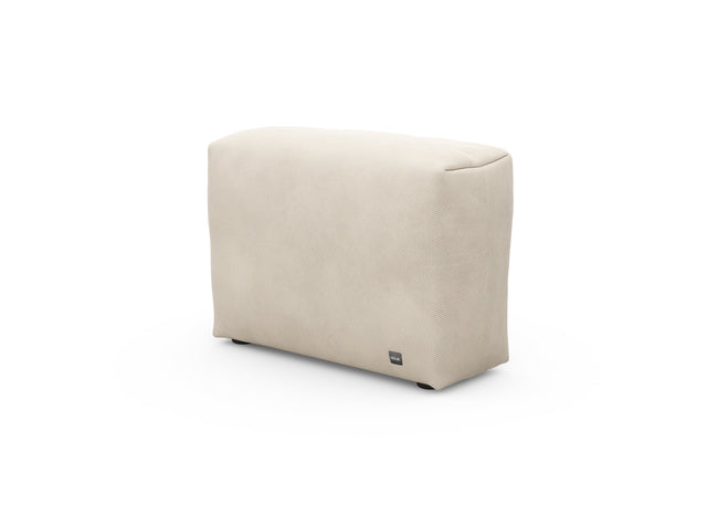 sofa side - knit - beige - 84cm x 31cm