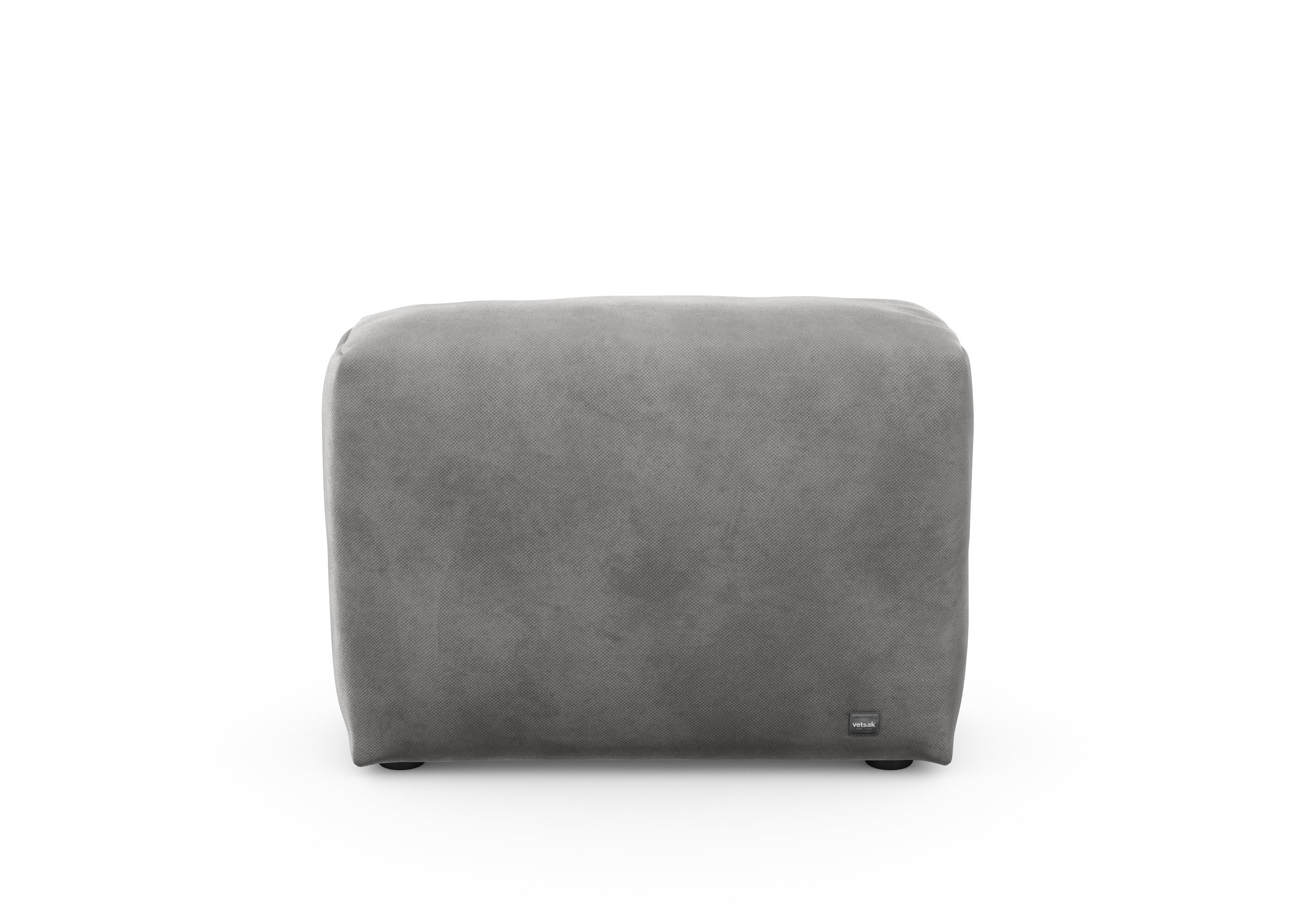 vetsak®-Sofa Side 84x31 Velvet dark grey