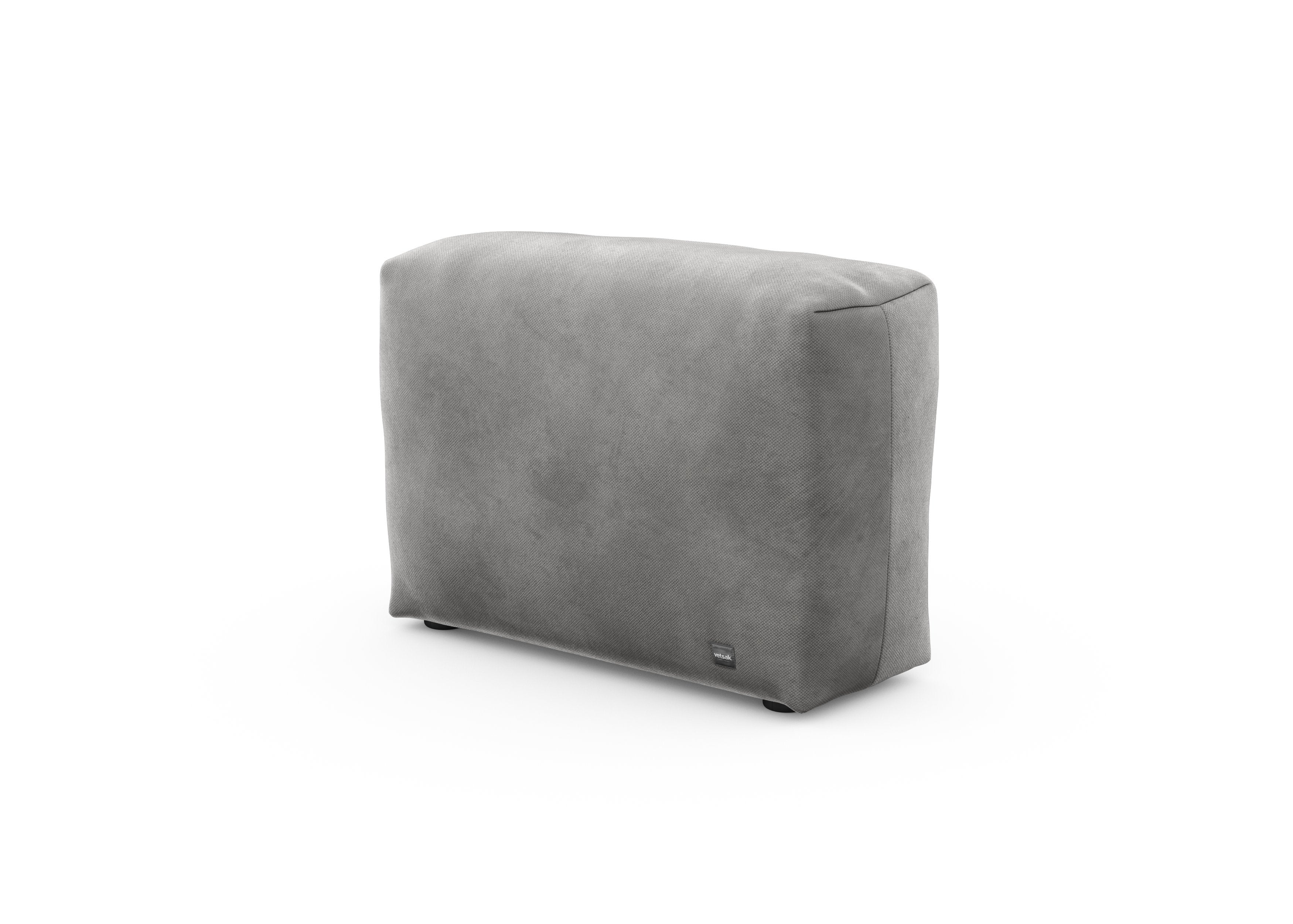 vetsak®-Sofa Side 84x31 Velvet dark grey