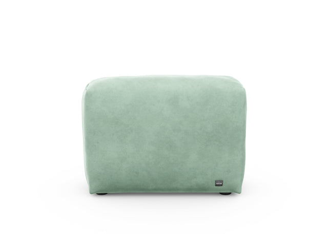 sofa side - velvet - mint - 84cm x 31cm