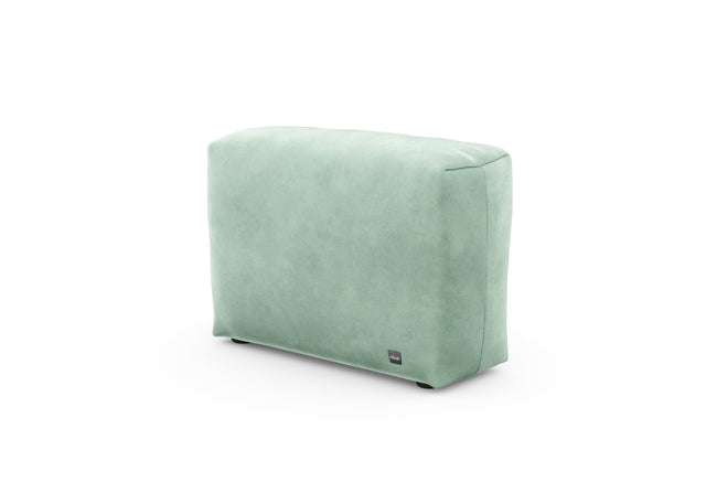 sofa side - velvet - mint - 84cm x 31cm