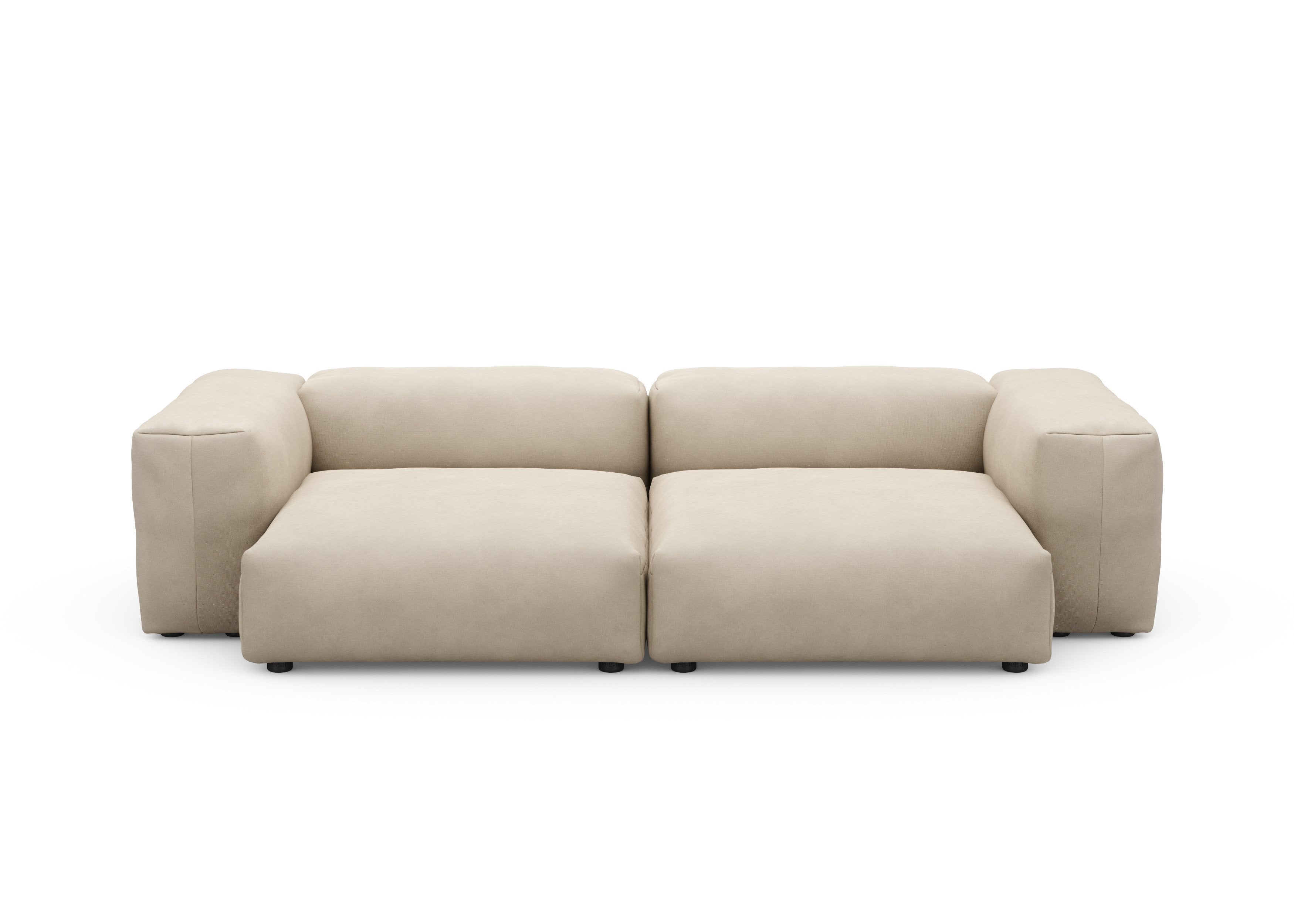 vetsak®-Two Seat Sofa L Canvas sand