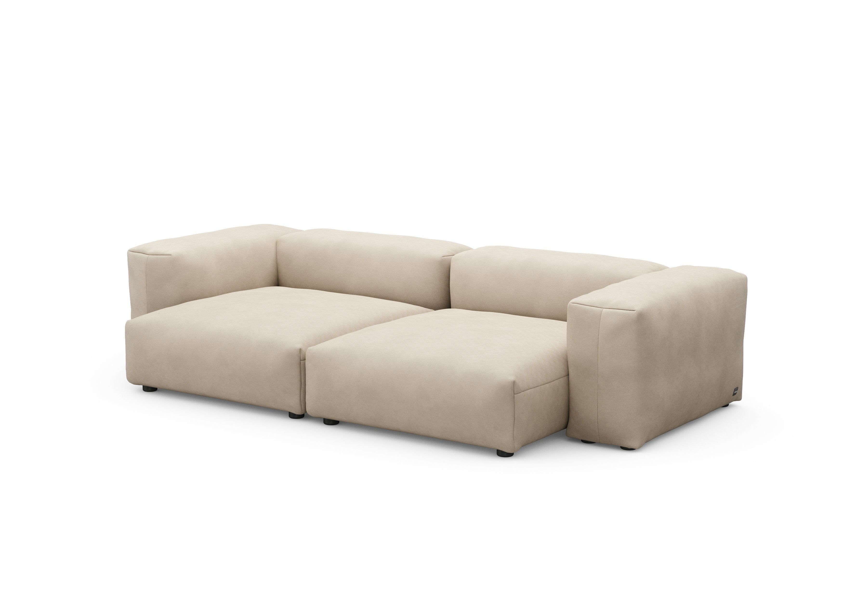 vetsak®-Two Seat Sofa L Canvas sand