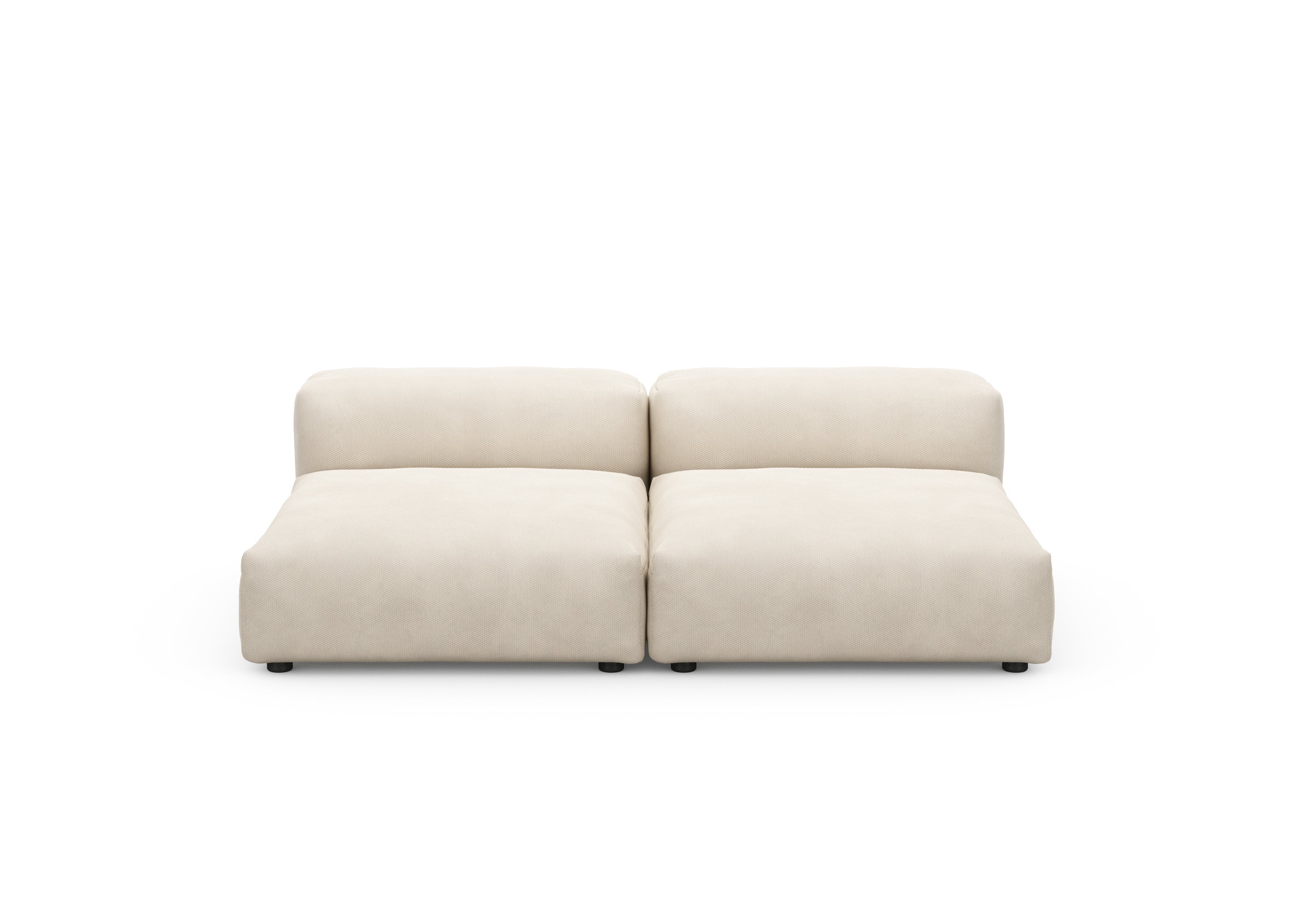 vetsak®-Two Seat Lounge Sofa L Knit beige