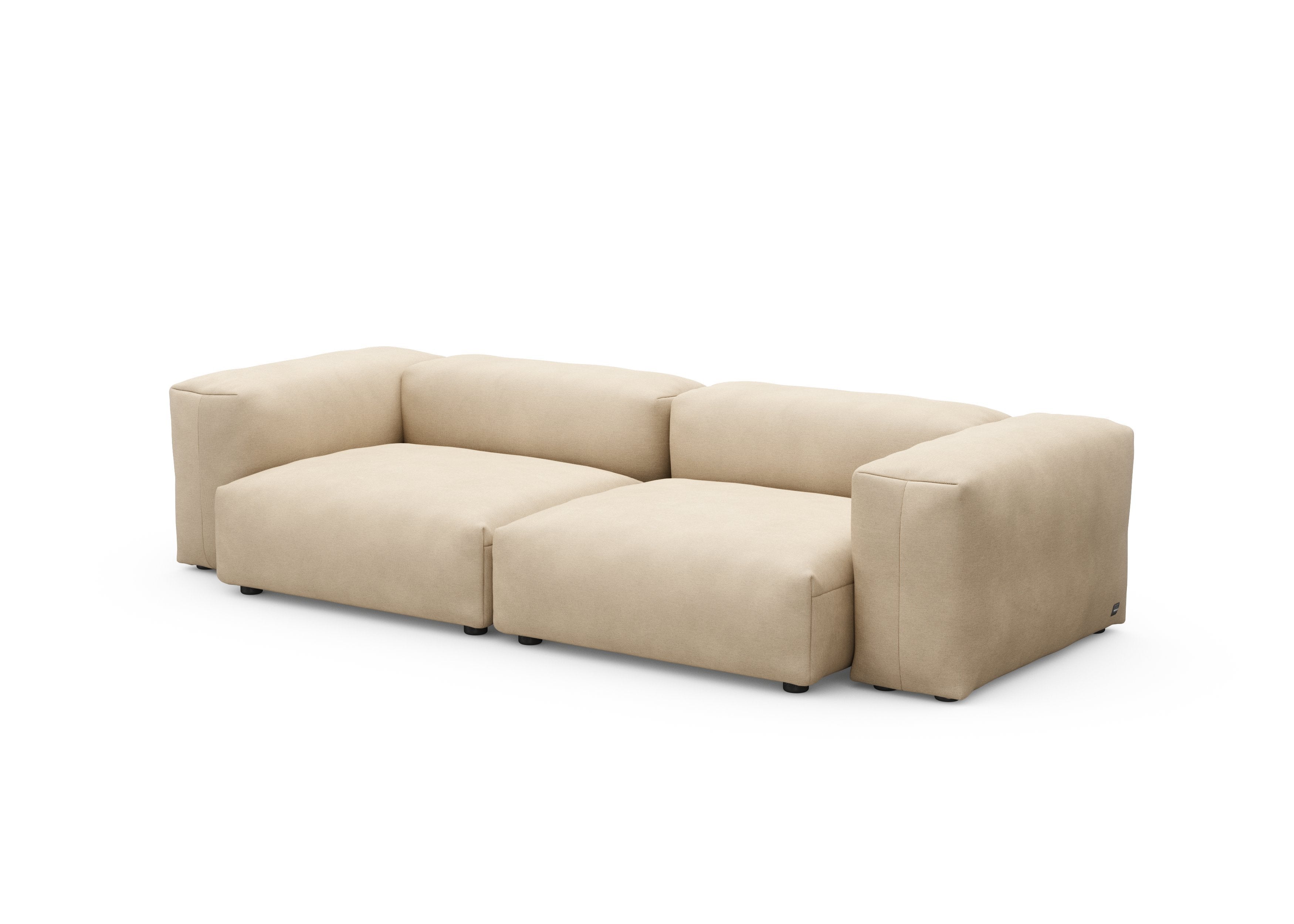 vetsak®-Two Seat Sofa M Canvas beige